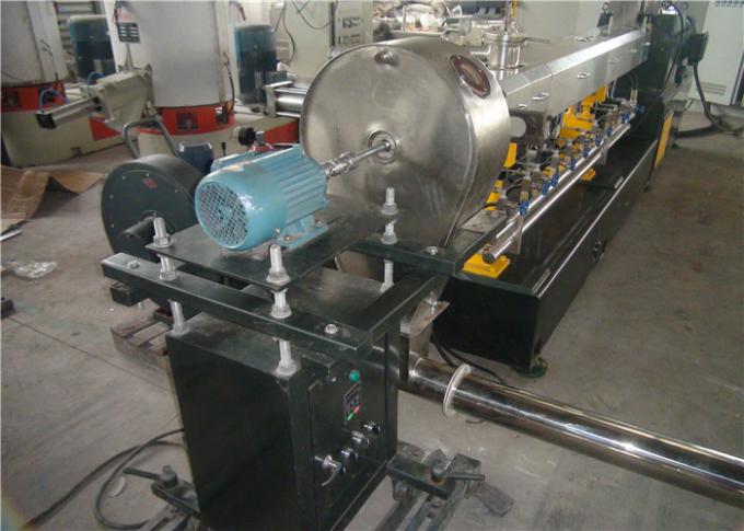 Machine jumelle de Masterbatch de remplisseur de CaCO3 de boudineuse à vis pour le granule de plastique de Wpc